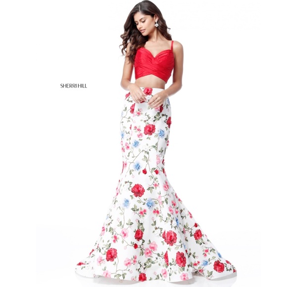 Sherri Hill Dresses 2018 Prom Flowers